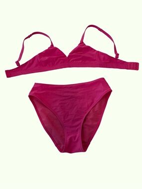 Fuchsia Two-Piece Bikini Set